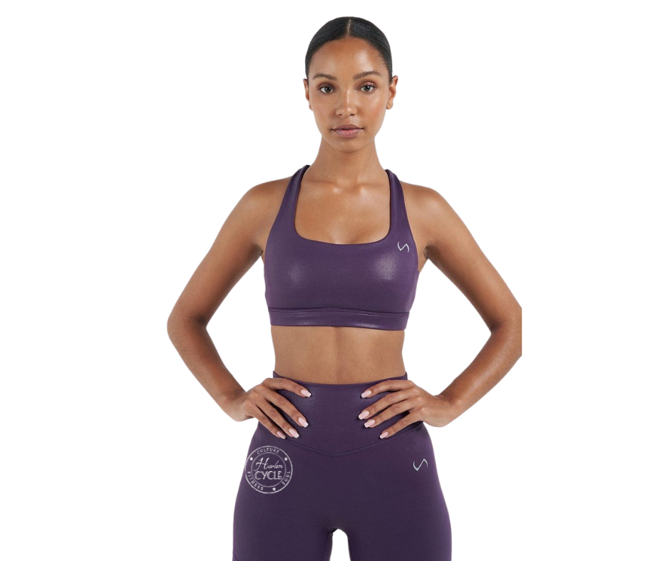 High Waisted Purple Shine Legging