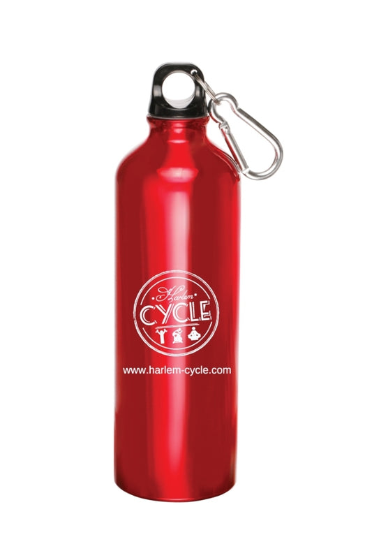 20 oz Aluminum Red Water Bottle